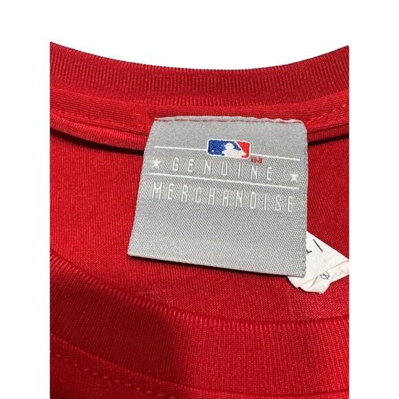 St Louis‎ Cardinals Yadier Molina #4 Men's Majestic  Shirt Adult Size 2XL - Picture 6 of 10